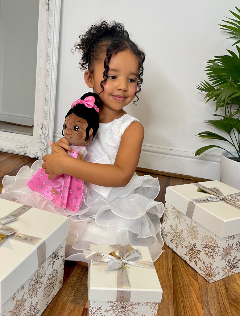 Lynnie just opened her present. And what was inside? A beautiful doll from iFrodolls.